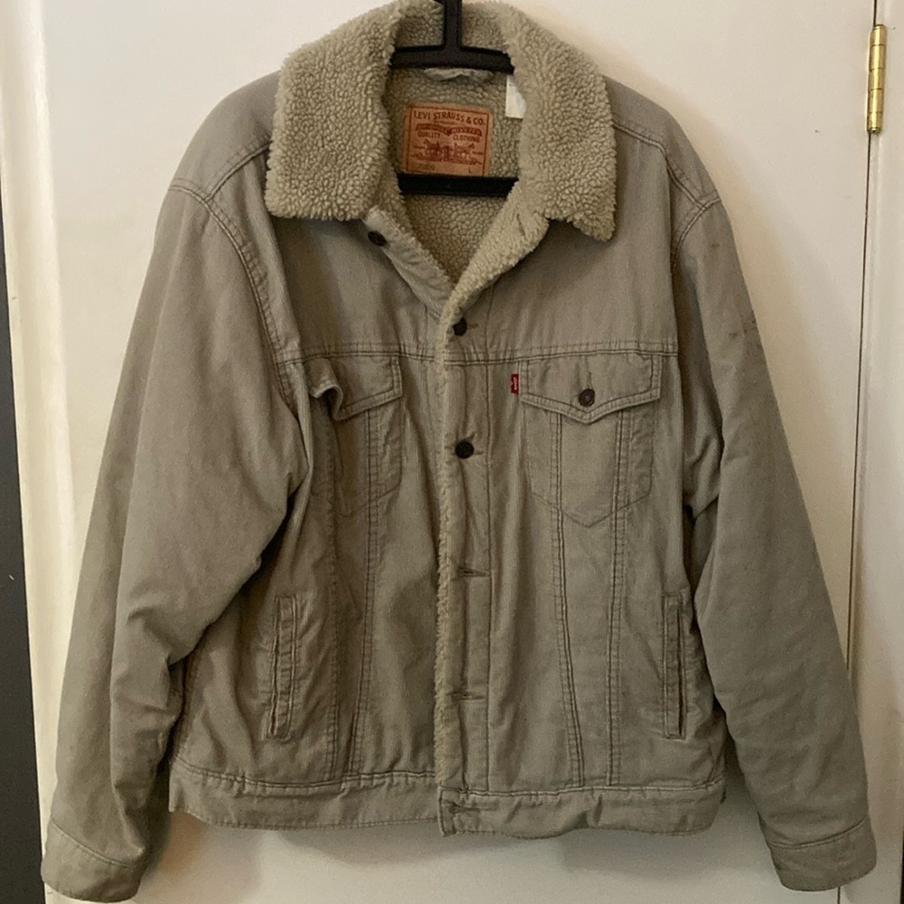 Levi's Sherpa Lined Corduroy Jacket